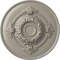 Ekena Millwork Monique Ceiling Medallion (Fits Canopies up to 3 3/4"), Hand-Painted Pearl White, 13 3/4"OD x 1"P CM13MOPWS - alternate 1
